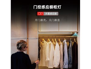 開(kāi)門即亮的衣柜燈led感應(yīng)燈你有用過(guò)嗎？